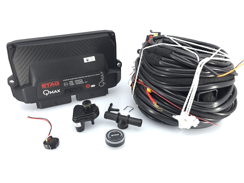Minikit ELECTRONICA AC STAG-300-8 Q-MAX BASIC (8 cilindri) pentru instalații GPL