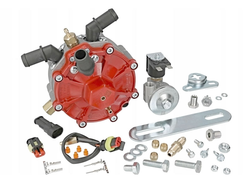 REDUCTOR GPL AC 01 250 CP + ELECTROVALVA AC 8X8 REDUCTOR GPL AC 01 250 CP + ELECTROVALVA AC 8X8